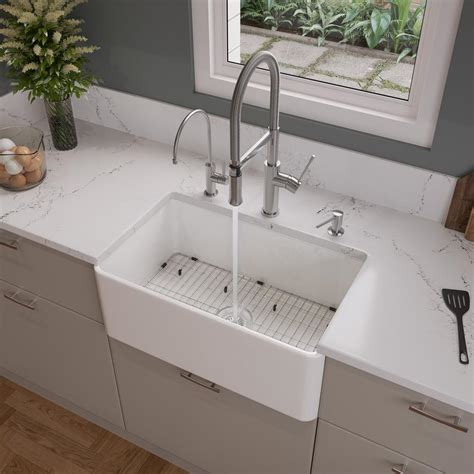 10+ White Farmhouse Kitchen Sink