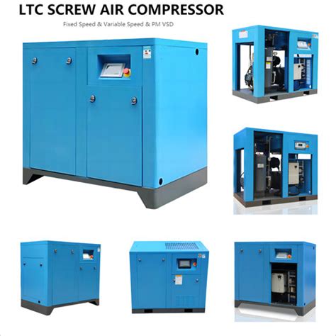 Variable Frequency Low Db Air Compressor 10hp Rotary Screw Compressor