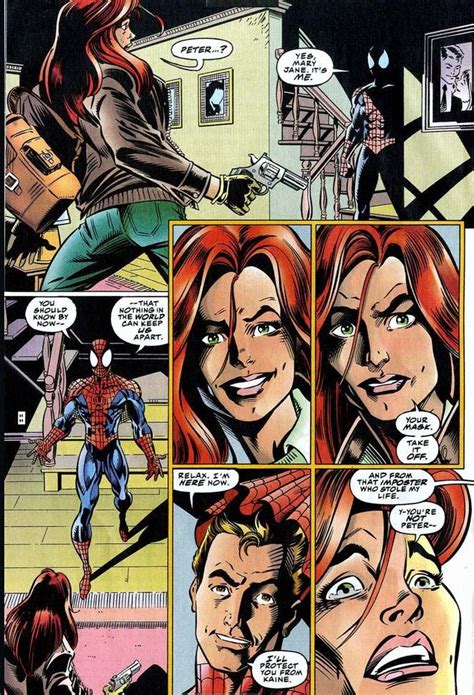 Essential Mary Jane Watson Page Peter Parker Spiderman Mark