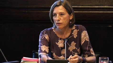 El Tc Apunta A Forcadell Per La Investidura De Puigdemont