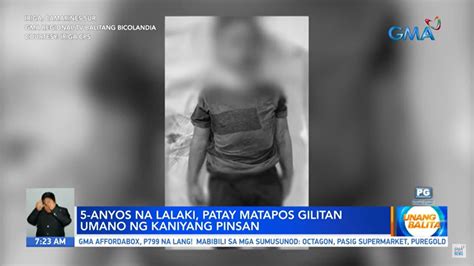 5 Anyos Na Lalaki Patay Matapos Gilitan Umano Ng Kaniyang Pinsan