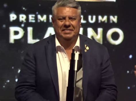 En medio de las polémicas, las fuertes definiciones de Chiqui Tapia