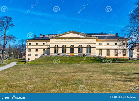 Theatre At The Grounds Of Drottningholm Palace In Sweden Stock Photo