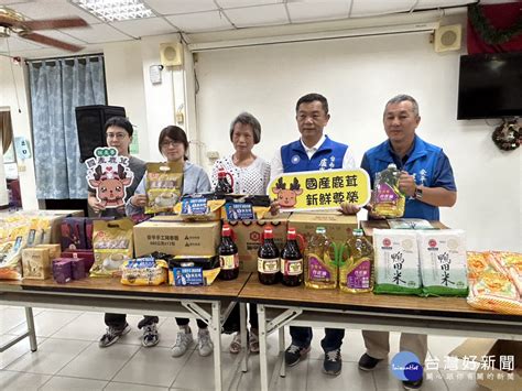 建平里愛心會捐物資助弱勢 南市議員盧崑福共襄盛舉加碼送