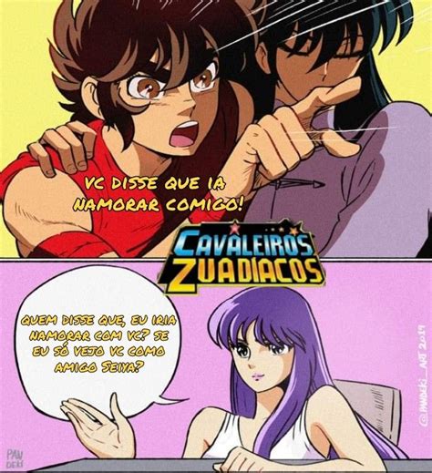 Pin De Henrique Neumann Em Memes Saint Seiya Cdz Cavaleiros Do