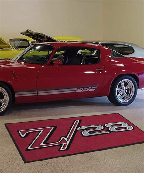 Chevy Bow Tie Logo Rug