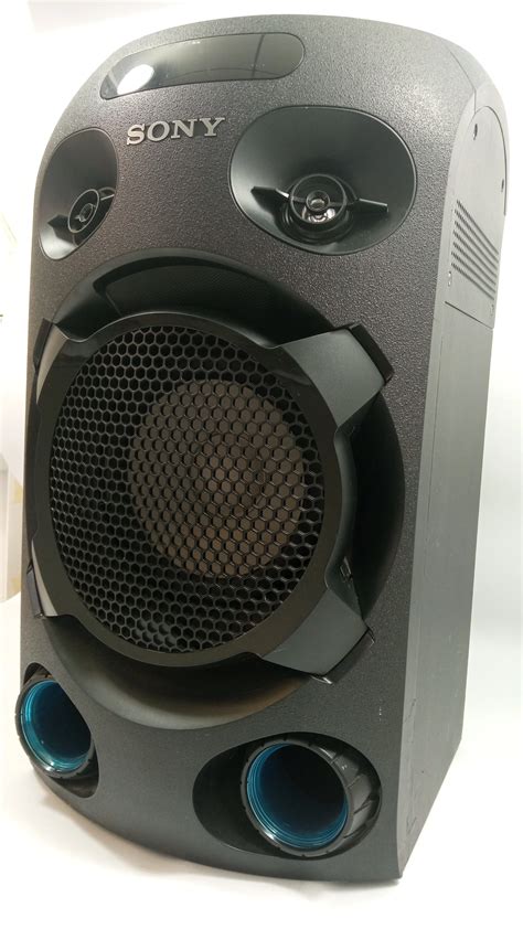 GŁOŚNIK PRZENOŚNY SONY MHC-V02 CZARNY | Głośniki przenośne | Loombard.pl