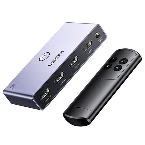 UGREEN HDMI 2.1 Switch 8K@60Hz 3 in 1 Out HDMI Splitter