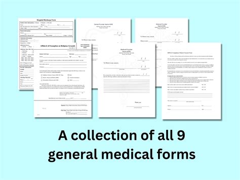 Custom Doctor S Note Excuse Pdf Template Set Of 9 Bundle Etsy