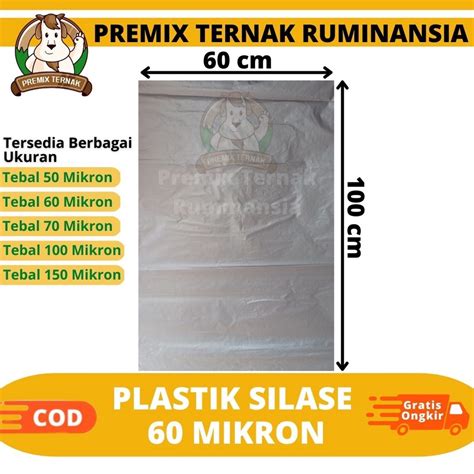 Jual Plastik Silase Tebal Mikron Tempat Wadah Penyimpanan