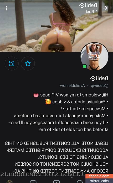 Debbiesdonutsbrid Aka Debiidonuts Nude Leaks OnlyFans Faponic