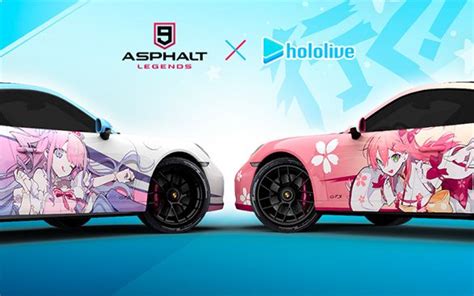 Asphalt X Hololive Collab Event