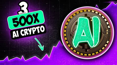 Top 3 TINY AI Crypto Coins To 500X In 2023 Last Chance YouTube