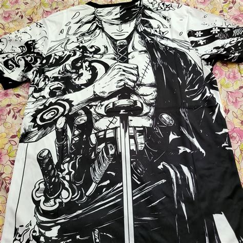Japan Soccer Jersey Sword Zoro One Piece Anime Concept Edition S,M,L,XL