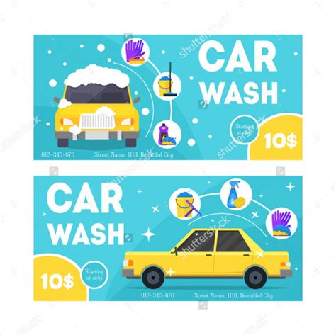 Car Wash Business Card Template - 19+ Free & Premium Download