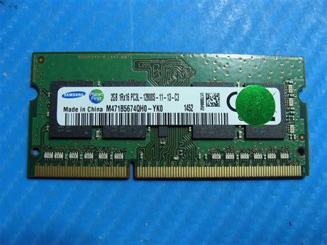 Lenovo Samsung Gb Pc L S Memory Ram So Dimm