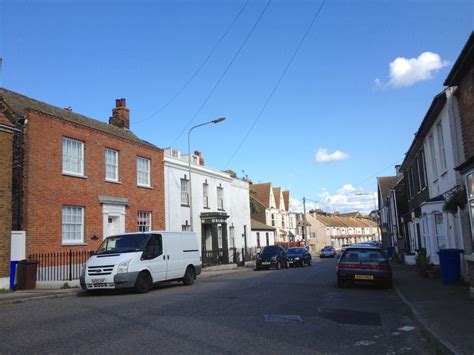 High Street Queenborough Chris Whippet Geograph Britain And Ireland