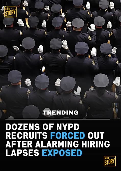 The Story - A wave of resignations has hit the NYPD as dozens of
