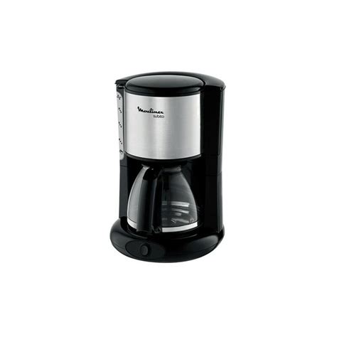 Moulinex Cafetiere Subito Inox Noir