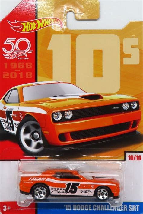 Dodge Challenger Srt Hot Wheels Th Anniversary Throwback