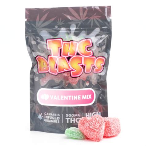 500mg Thc Blasts Gummies Blast Edibles Cannabismo