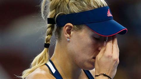 Angelique Kerber Scheidet Beim Tennis Turnier In Hongkong Gegen Daria