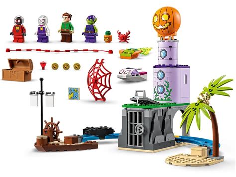LEGO Super Heroes 10790 Команда Пауков на Маяке Зеленого Гоблина ...