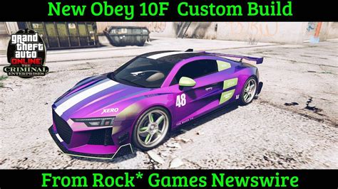 New Obey 10F Sports Car Custom Build From Rock Games Newswire CE