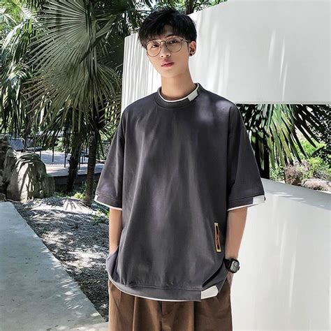 Aonga T Shirt Oversize Cotton Men Mens Summer Tshirts Oversized Tee