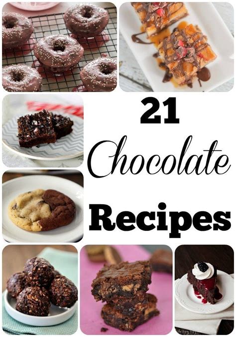 21 Decadent Chocolate Recipes