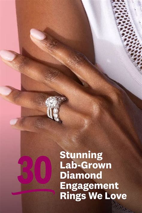 Our Favorite Lab Grown Engagement Rings In Lab Created Diamond