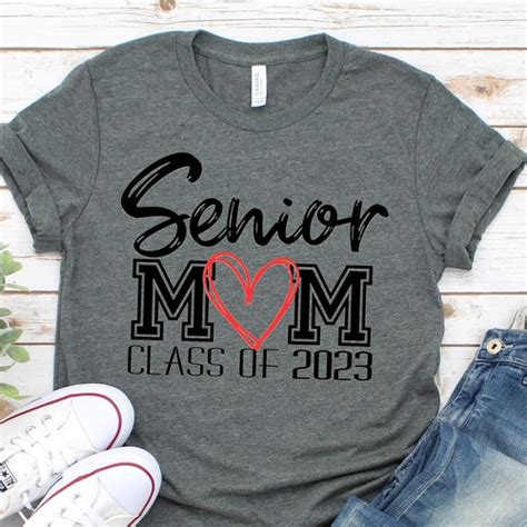 Class Of 2023 Mom T Shirt One Proud Senior Mom Tee 23 Etsy