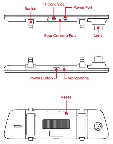 Road Angel Halo View K Mirror Dash Camera User Guide