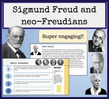 Sigmund Freud and neo-Freudians by History Nerds Unite | TPT