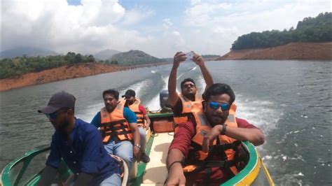 Banasura Sagar Dam Speed Boat 6 Youtube