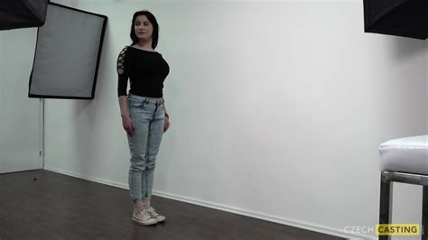 Busty Brunette Sabina Focked During Casting