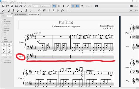 Adding A Staff Musescore