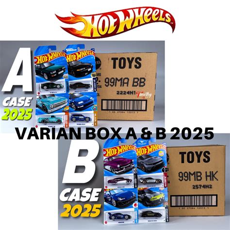 Hot Wheels Variante Mix Box A E B Grátis Para Escolher Civic EF Proton Lambo Shopee Brasil
