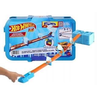 Jual Hot Wheels Hkx Track Set Track Builder Ice Crash Pack Hkx Hnj Shopee Indonesia