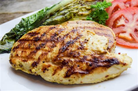 Grilled Chicken Breast Paillard