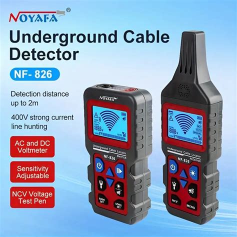 NOYAFA NF-826 Underground Cable Tester Locator Circuit Tracer Metal ...