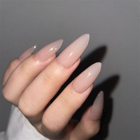 Nude Color Nails Etsy