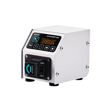 BW100 Lab Peristaltic Pump 28mL/min Stepper Motor - Chonry