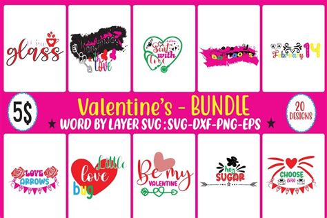 Valentine’s Svg Bundle Bundle · Creative Fabrica