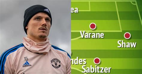 Sabitzer And Shaw Start Man United Fans Name Starting Line Up They