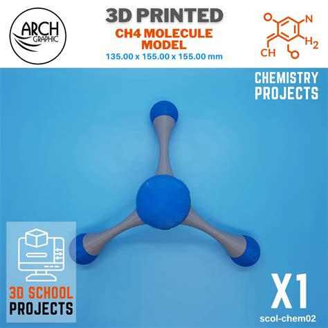 printing ch molecule  arch graphic