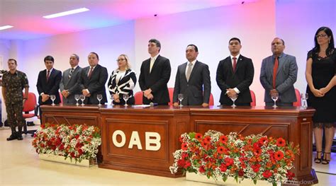 Thiago Diaz Prestigia Posse Da Nova Diretoria Da Oab De Imperatriz