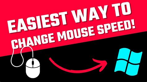 How To Change Mouse Cursor Speed In Windows 10 YouTube