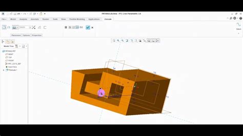 PTC Creo Parametric 3 0 Start From Scratch YouTube