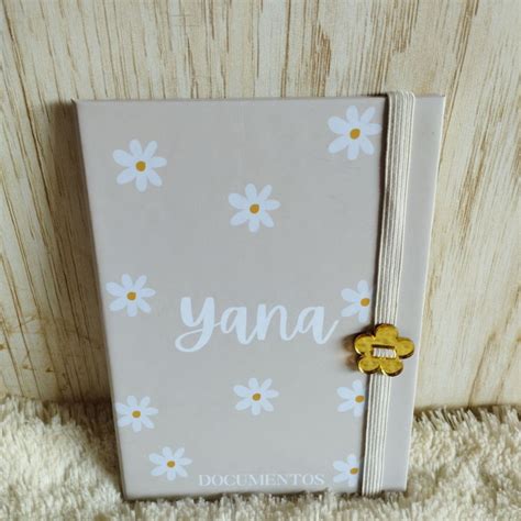 Porta Documentos Margarida Nude Elo7 Produtos Especiais